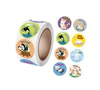 kesurpae Animal Stickers Educational Learning Fun Cartoon Theme Stickers Making Learning Engaging During Holidays And School Educational Animal Cartoon Kids