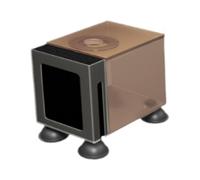 kesurpae Aquarium Pump Cover Built With Durable Prevents Sand And Fish Interference While Protecting Aquatic Animals Aquarium Pump Filter Box Fish Tank Accessories, Brown, L