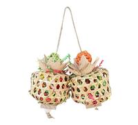 kesurpae Bird Chewing Toys Foraging Hanging Toy Interactive Experience For African Grey Cockatiels Lovebirds Enhancing Parrots Entertainment And Exploration Experience.