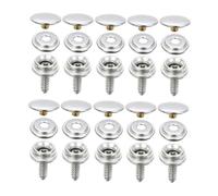 kesurpae Boat Cover Canvas Snap Button Fastener Set And Heavy Duty Stainless Steel Snap Screw Nut Socket Installer For DIY Projects Fastener Screw Snaps Stud Cap Setting Tool