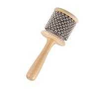 kesurpae Cabasa Hand Shaker Durably Crafted Beautiful,Dia 6.5cm