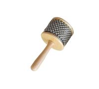 kesurpae Cabasa Hand Shaker Durably Crafted Beautiful,Dia 8.5cm