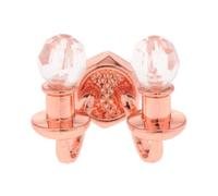 kesurpae Charming Miniature Dollhouse Accessories Wall Lamp Tiny Double Head Light 1/12 Scale Gift For Kids Imagination Play Miniature Dollhouse DIY Decoration Accessories