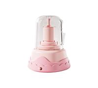 kesurpae Children Electric Pottery Wheel Turntable Crafting Encouraging Young Minds Through for Creative Play Suitable For Young Artists To Handle Comfortably Powered By USB , Pink , 13x13x15cm
