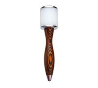 kesurpae Classic Leather Carving Hammer Unique DIY Punching Tool Crafted Smooth Handle Creating Leather Artworks Art Nylon Hammer Carving T Shaped