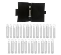 kesurpae Clear Empty Drop Bottle Mini Essential Oil Bottles 30Pcs Glass Sample Bottles Travel And Gift Giving Handy Tool For Decanting And Distributing Perfume