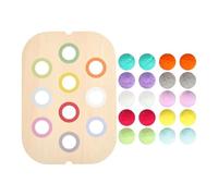 kesurpae Color Shape Sorting Toy Wooden Activity Center Amplifies Children Cognitive Skills Through Interactive Play And Educational Games Wooden Color Sorter Board Children Sensory Tray