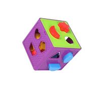 kesurpae Colorful Shape Sorter Box Toy Provides Easy Storage Solution While Encouraging Kids To Learn Through Shape Recognition And Matching Games Geometric Blocks And Sorter Box Interactive