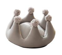 kesurpae Cozy Nest Sleeping Bed For Cats Ensuring Safe Warm Place For Pets During Cold Days Filled With Soft Inside Warm Cave Sleeping Nest Bed For Puppy And Kitten