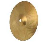 kesurpae Crash Cymbal Performance Drum Players Copper Jazz Drum Ensuring Vibrant Warmth In Every Performance Students And Professionals. Crash Players Instrument Parts, Yellow, 6 inch