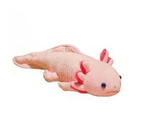 kesurpae Cute Huggable Axolotl Plush Toy Decorative Throw Pillow Comforts Kids Adults Adds Joy to Any Space Party. Comfort Valentines Plush Doll Axolotl Kids Adults, Pink, 45cm