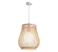 kesurpae DIY for Creative Bamboo Lamp Shade Pendant Woven Light Shade To Living Rooms And Hotels There Is No To Worry Problem Of Assembling. Materials Pendant