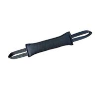 kesurpae Dog Tug Toy Made Of Durable Linen Suitable For Interactive Play With Strong Handles Easy And Comfortable Grip Dog Tug Toy Small Large Medium Dogs Rope Chew, Black, 58x7cm