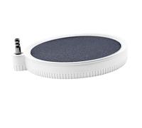 kesurpae Durable Bubble Aerator Stone Disc Hydroponics Fish Tanks Essential Pump Accessories To Water If Is Clogged And Air Bubbles Are Reduced Pond Circulation Reservoirs Fish, White, 10CM