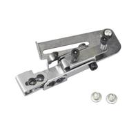 kesurpae Durable Flat Lock Machine Zipper Jig Tool Quick Zipper Projects Delivering Sewing Solutions Crafted Metal Sewing Seam Guide Installation Tool