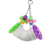 kesurpae Durable Parrot Toys Interactive Play Engaging Fun For Finches Lovebirds And Other Birds Provides Pet Birds Fun Place To Clutch Small Medium Large Bird Parrots Chewing Swing Toy