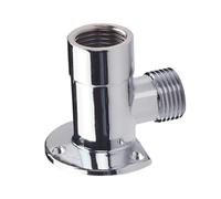 kesurpae Durable Shower Nozzle Accessories Bathroom Parts Easy Install Kit for Fixed Base Bracket Premium Tools Included Single Faucet Fixing Parts Lock Nuts Fittings
