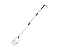 kesurpae Durable Stainless Steel Cat Scooper Reliable And Sturdy Construction Scoop Which Is Comfortable To Hold Detachable Stainless Steel Metal Cats Litter Scoops, 106cm 5.0x5.0mm