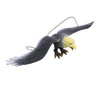 kesurpae Eagle Toy Figure With Fine Workmanship Designed To Attract Children Promoting Learning And Serving As Decorative Eagle Sculpture Simulated Model Animal Bird Toy Scene Prop, yellow, S