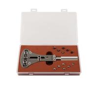 kesurpae Effective Watch Case Opener Tool Heavy Duty Construction Precision Watch Back Removal Tasks Crafted Steel Back Case Cover Opener Tool Adjustable