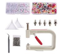 kesurpae Efficient Manual Pearl Fixing Tool for DIY Crafts and Accessories in Shoes Hats T-Shirts and Bags Which Will Be Nice Crafts Accessories. Rugged and DurableThis Beads Hand, #18