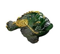 kesurpae Feng Shui Wealth Frog Color Change Tea Set Accessory for Good Luck Chinese Feng Shui Wealth Lucky Money Frog Statue, Green