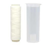 kesurpae Fishing Lure Thread Nylon Elastic Fishing Line Greatly Improves Casting Technique Making Easier To Hook Fish Every Time Elastic String Tool Accessories, White, 0.25mm 100m