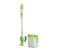kesurpae Flexible Toilet Cleaning Brush For Curves And Corners Of Toilet ABS Toilet Brush And Holder Set Toilet Bowl, green