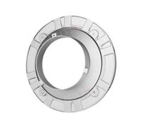 kesurpae for Creative Speed Ring Adapter With Adjustable Options Making Easy To Change Softbox Setup For Photographers Metal Speed Ring Adapter With Multi Mounting Slot