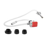 kesurpae Fu-el Transfer Pump Battery Powered 32GPM with, American Adapter