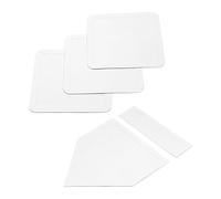 kesurpae Game With Baseball Throw Down Base Home Plate Backyard Game Play Like Pro These Bases Are Made Of Rubber Baseball Softball 5 Piece Base Set Pitcher Plate , White