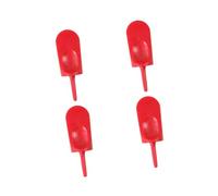 kesurpae Golf Repair Tool Quick Access Lightweight Portable Supplies Essential For Beginners Training On Course Golf Accessories Fork Putting Training Durable Reusable, Red, 8x4x2.7cm