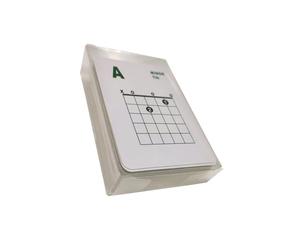 kesurpae Guitar Chords Poster Unique Visual Learning Aid Encouraging Beginners To Master 49 G Coded Chords Easily Guitar Poster Beginner Educational Guide