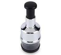 kesurpae Hand Food Chopper Manual Garlic Press Processor Stainless Minced Tomato Crusher Machine Home Outdoor