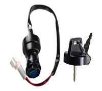 kesurpae High Performance Starter Key Switch With Emergency Keys Reliable 2 Wire Assembly Designed For Quick Motorbike Access Generic Ignition Key Switch 2 Wire Pin Scooter