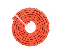 kesurpae High Performance Woodworking Profiling Strip Curve Template Strip Flexible Enables Curves At Any Angle Compact Tool Fits In Any Workspace Shaping Gear Driven Profiling, Orange, 2M