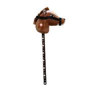 kesurpae Hobby Horse Plush Stick Interactive Toy Balance Skills Development Toy For Kids Birthday Gift Children On Birthday Plush Hobby Horse , dark brown , 70x20cm