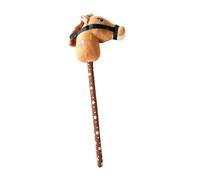 kesurpae Hobby Horse Plush Stick Interactive Toy Balance Skills Development Toy For Kids Birthday Gift Children On Birthday Plush Hobby Horse , yellow , 70x20cm