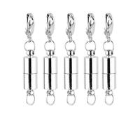 kesurpae Jewelry Making Magnetic Clasps For Necklaces Round Two Part Clasps Easy To Install Basic Supplies DIY Accessories Crafting Ideas Magnetic Jewelry Making