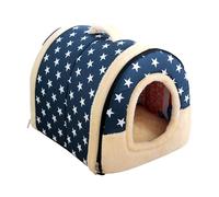 kesurpae Kitten Sleeping Nest Cozy Indoor Tent With Soft Cushion Winter And Autumn Comfort Cats Cave Foldable Pet Bed Cat Dog Cushion Soft Sprawl Or Sleep. Winter Warm House Mat