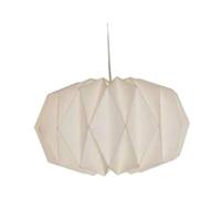 kesurpae Lampshade Paper Origami Lamp Shade Decorative Light Cover Is Stylish Environments In Hotels And Restaurants Alike Origami Paper Lampshade Pleated Lamp Shade Nordic, Style D