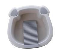 kesurpae Large Thickened Washboard Basin Washing Clothes and Baby Underwear Laundry with Ease Large Washboard Basin Built in is Choice for Washing Clothes and Baby Underwear