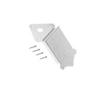 kesurpae Mandolin Tailpiece Parts Lightweight Durable Metal Construction Easy Installation Screws Included 48mmx90mm Model Guitar Parts Mandolin Tailpiece Easy Installation