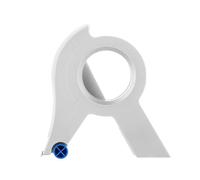 kesurpae Masking Tape Machine for Painting Easy to Painter S Tape Dispenser ABS Home Decoration Masking Tape Cutting Tool