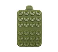 kesurpae Mobile Accessories Suction Cup Holder For Glass And Walls Silica Gel Mobile Suction Cup Holder Desktop Cellphone Holder, Dark green, 1pcs