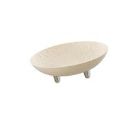 kesurpae Modern Fruit Tray Dried Fruit Holder Serving Platter Excellent for Displaying Assorted Treats Nuts Breads On Table Decorative Dessert Cake Plate Multipurpose, Cream, S