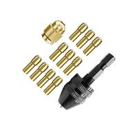 kesurpae Multi 1/32 to 1/8 Replacement 4486 Drill Keeps All Drilling Needs Covered with and Precision Suitable for Rotary Tools Drill Bit Adapter Quick Change Collets Clamp