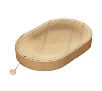 kesurpae Multifunctional Cat Scratching Lounge Bed Round Bowl With Sisal Providing Spot For Cats To Cat Scratcher Lounge Anti Slip Durable Scratch