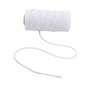 kesurpae Natural Jute Rope For Decorative And Craft Projects Wide Range Of Uses Polyester White Christmas Twine Cotton String, style 15
