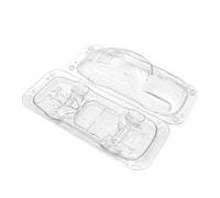 kesurpae Non-Toxic 3D Mini Car Chocolate Mould for Safe Baking Plastic 3D Car Chocolate Mould Chocolate Mold Baking Moulds